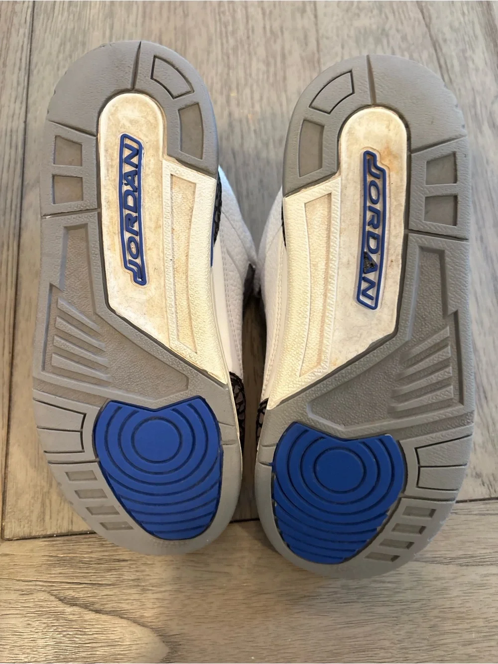 Nike Kids Blue & White Athletic Sneaker Pair